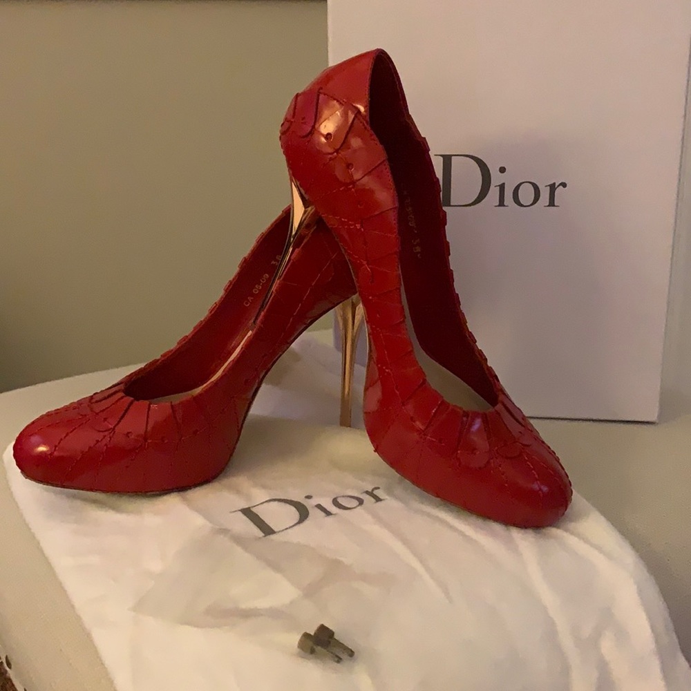 Christian Dior Serpent Stilettos